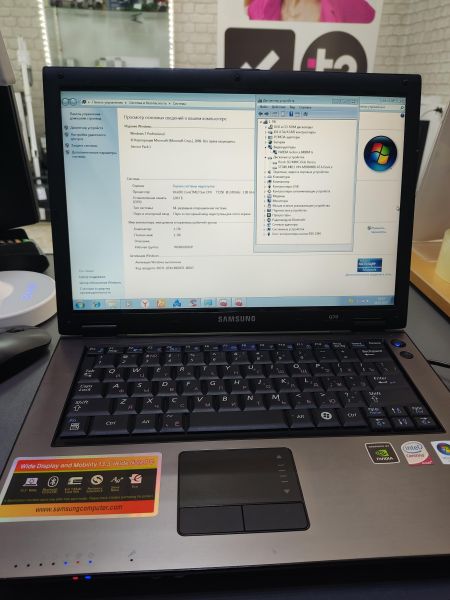 Купить Samsung NP-Q70AV09/SER (HDD 500GB) в Ангарск за 3000 руб.