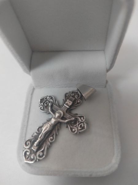серебряный крест Крест серебро 925 7,78g, вес изделия 7.78g в Ангарск