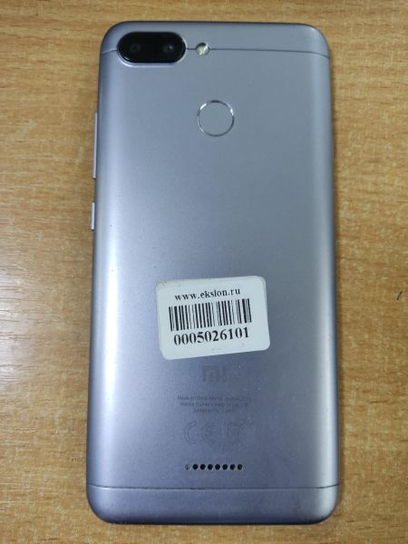 Купить Xiaomi Redmi 6 3/32GB (M1804C3DG) Duos в Ангарск за 1700 руб.