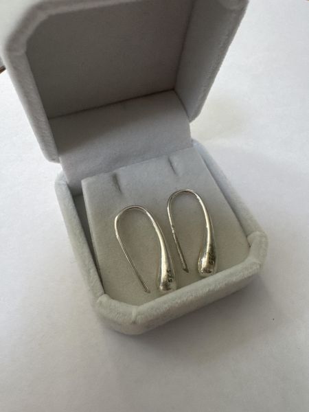 серебряные серьги Серьги серебро 925 4,59g, вес изделия 4.6g в Ангарск