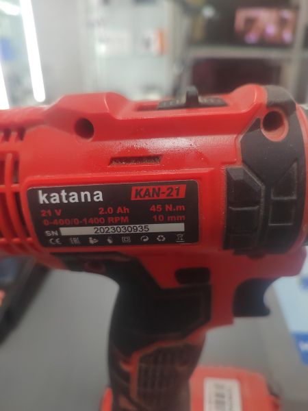 шуруповёрт аккумуляторный KATANA KAN-21 с СЗУ в Ангарск