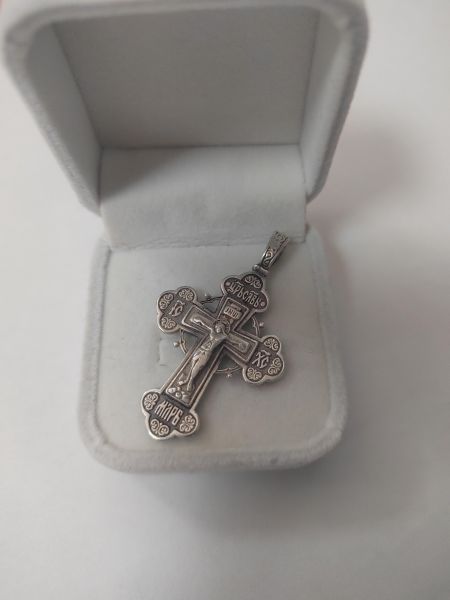 серебряный крест Крест серебро 925 5,64g, вес изделия 5.64g в Ангарск