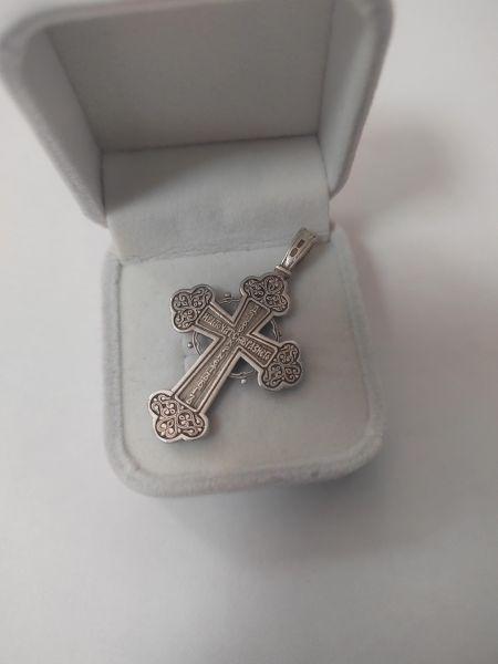 серебряный крест Крест серебро 925 5,64g, вес изделия 5.64g в Ангарск