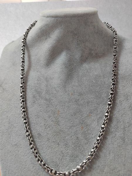 серебряная цепь Цепь серебро 925 49,63g, вес изделия 49.63g, длина 56 см, 00 нет камней в Ангарск