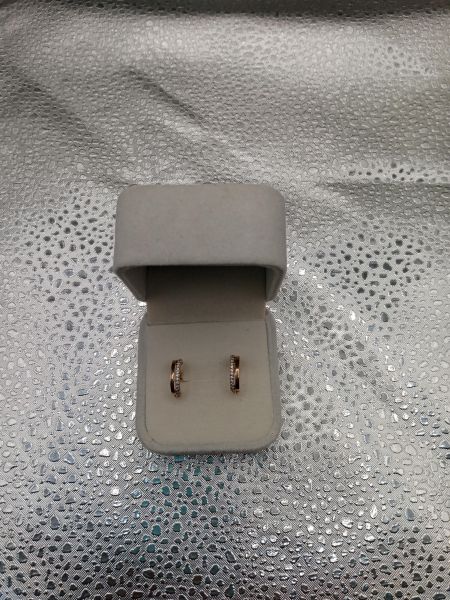Купить Серьги золото 585 1,63g, вес изделия 1.73g в Ангарск за 9100 руб.