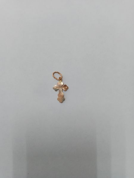 Купить Крест золото 585 0,59g, вес изделия 0.59g в Ангарск за 3100 руб.