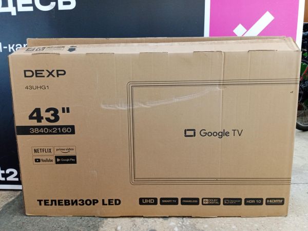 Купить DEXP 43UHG1 в Ангарск за 12900 руб.