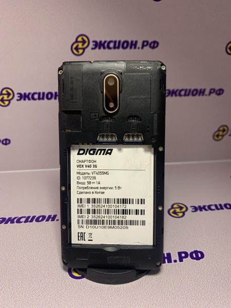 Купить Digma Vox V40 3G (VT4055MG) Duos в Иркутск за 199 руб.