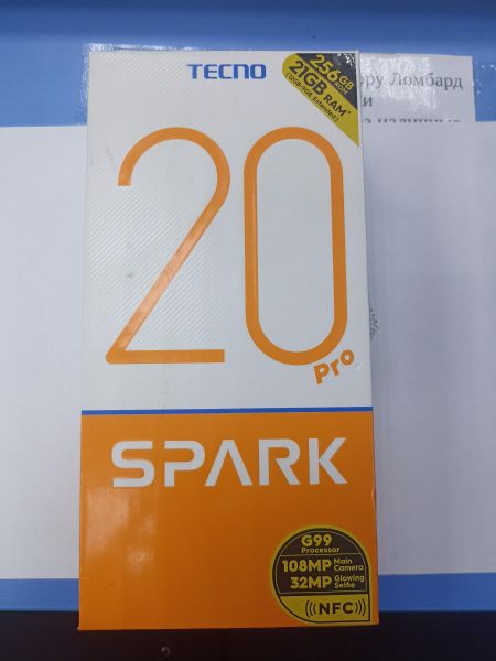 Купить TECNO Spark 20 Pro 12/256GB (KJ6) Duos в Чита за 13899 руб.