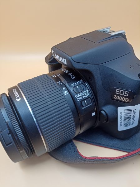 Купить Canon EOS 2000D (DS126741) kit с СЗУ в Чита за 22850 руб.