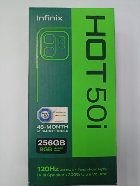 Купить Infinix Hot 50i 4/256GB (X6531B) Duos в Чита за 7300 руб.