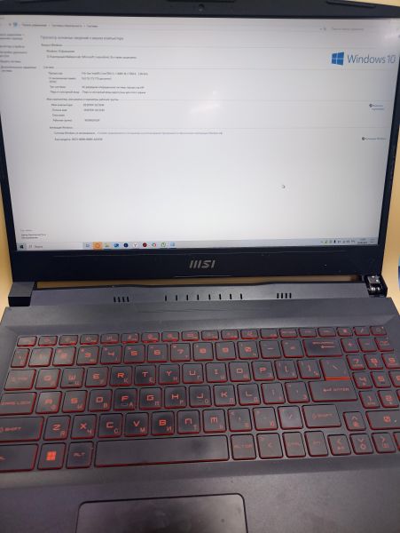 Купить MSI GF66 Katana 11SC-1251XRU (16GB/512GB) в Чита за 32050 руб.
