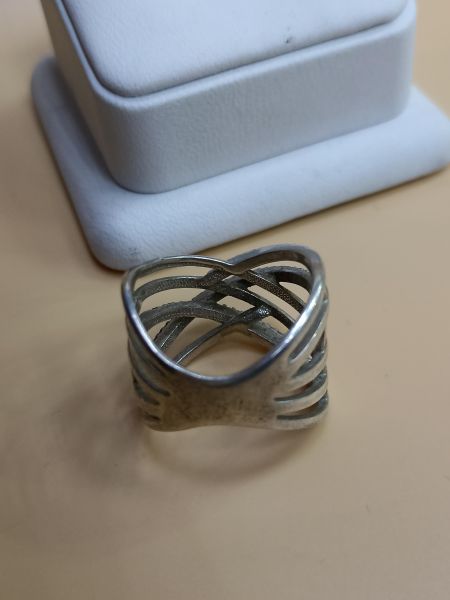 Купить Кольцо серебро 925 6,89g, вес изделия 7g, размер 18.5 в Чита за 800 руб.