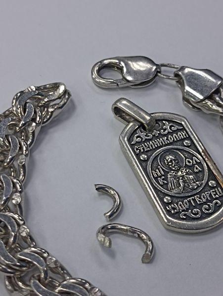 Купить Лом или горсть серебро 925 48,88g, вес изделия 49.18g в Чита за 3600 руб.