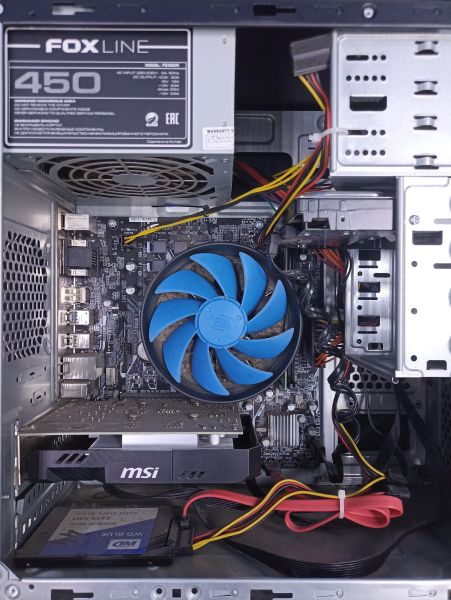 системный блок Сборка 5 3500X, RX 550/550 Series, RAM 8 GB, HDD 1000 GB + HDD 500 GB в Чита