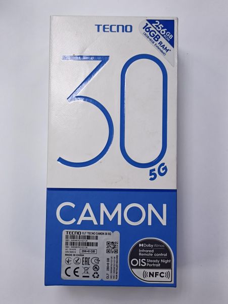 сотовый телефон TECNO Camon 30 5G 8/256GB (CL7/CL7k) Duos в Чита