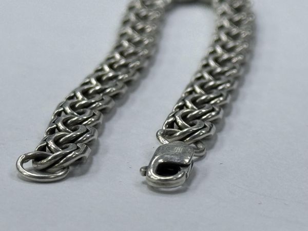 серебряный браслет Браслет серебро 925 15,12g, вес изделия 15.32g, длина 20 см в Чита
