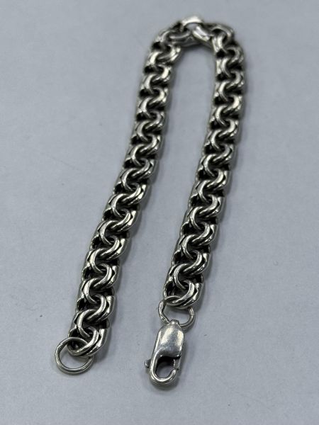 серебряный браслет Браслет серебро 925 15,12g, вес изделия 15.32g, длина 20 см в Чита