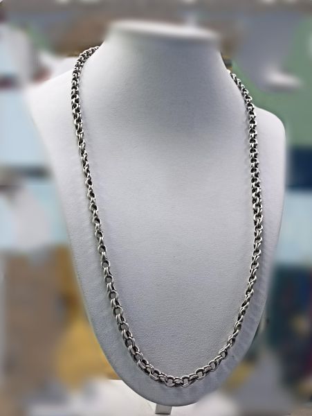 серебряная цепь Цепь серебро 925 13,40g, вес изделия 13.6g, длина 58 см в Чита