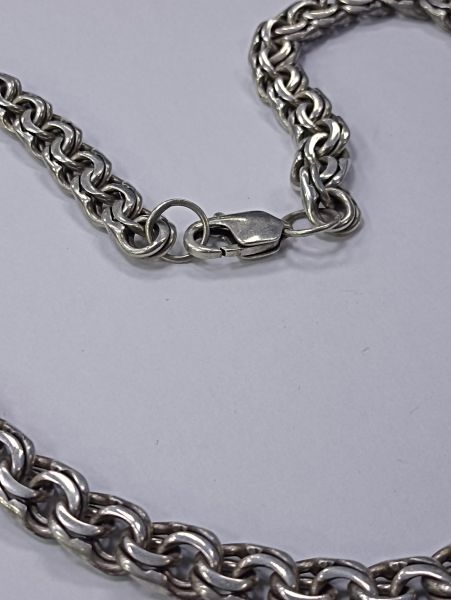 серебряная цепь Цепь серебро 925 108,55g, вес изделия 108.65g, длина 60 см в Чита
