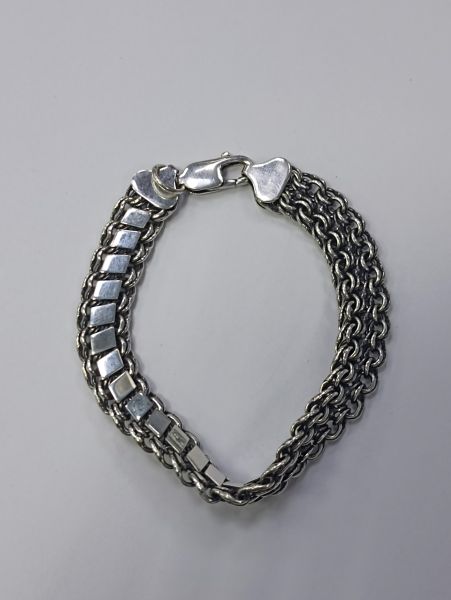 серебряный браслет Браслет серебро 925 18,62g, вес изделия 18.82g в Чита