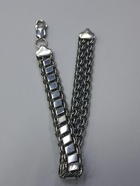 серебряный браслет Браслет серебро 925 18,62g, вес изделия 18.82g в Чита