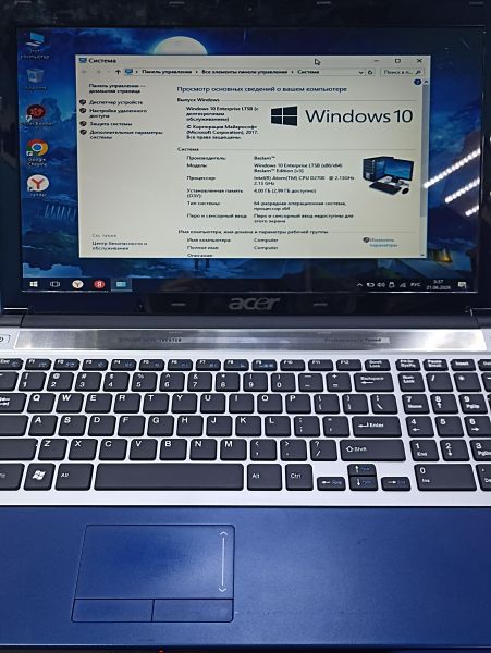 ноутбук Acer без модели (15.6/HD/D2700/Базовый видеоадаптер/4GB/SSD 240GB) в Чита