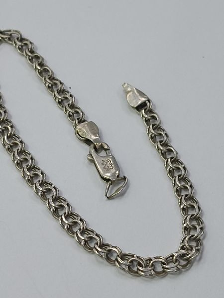серебряный браслет Браслет серебро 925 3,92g, вес изделия 4.02g, длина 17.5 см в Чита
