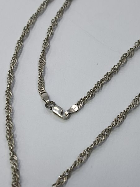 серебряная цепь Цепь серебро 925 6,09g, вес изделия 6.19g, длина 52 см в Чита