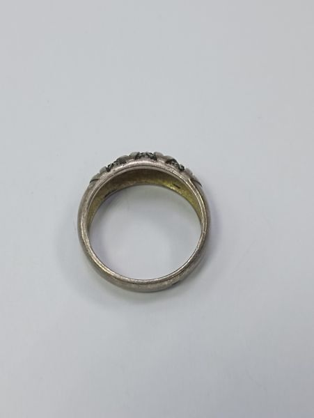 серебряное кольцо Кольцо серебро 925 6,69g, вес изделия 6.83g, размер 18, 14 камней в Иркутск