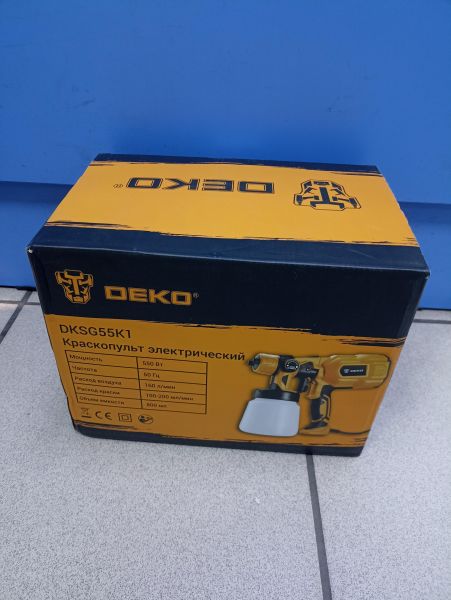 краскопульт и краскораспылитель DEKO DKSG55K1 в Чита