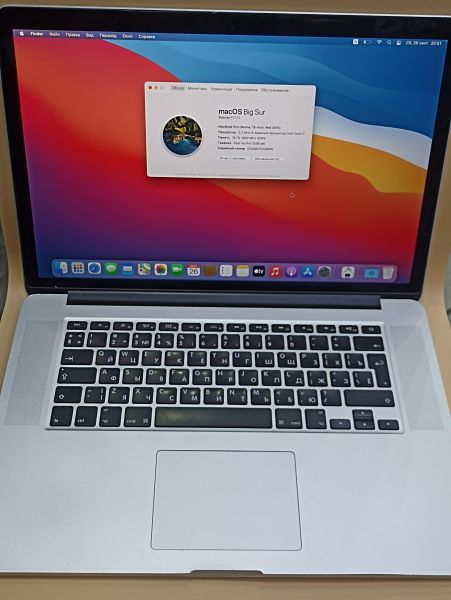 ноутбук Apple MacBook Pro 15 Mid 2015 16/256GB (A1398) в Чита