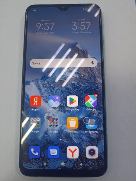 сотовый телефон Xiaomi Redmi 9T NFC 4/128GB (M2010J19SY) Duos в Чита