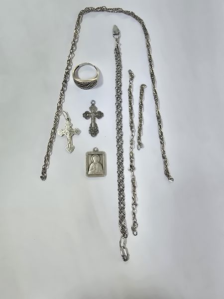 Купить Лом серебро 925 16,65g, вес изделия 16.75g в Черемхово за 1300 руб.