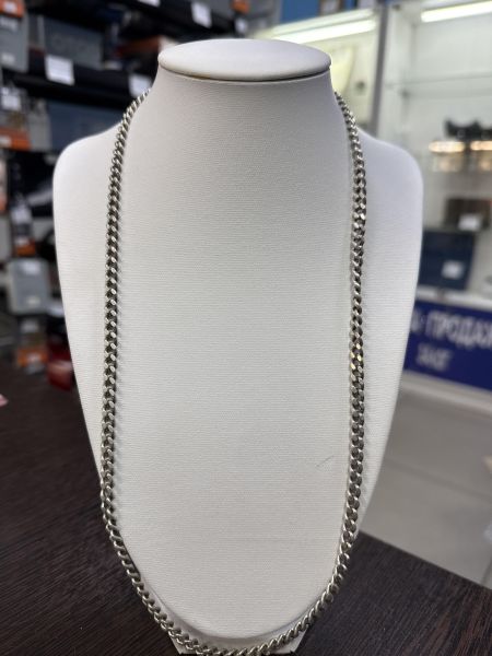 Купить Цепь серебро 925 36,79g, вес изделия 36.89g, длина 60 см в Черемхово за 2600 руб.