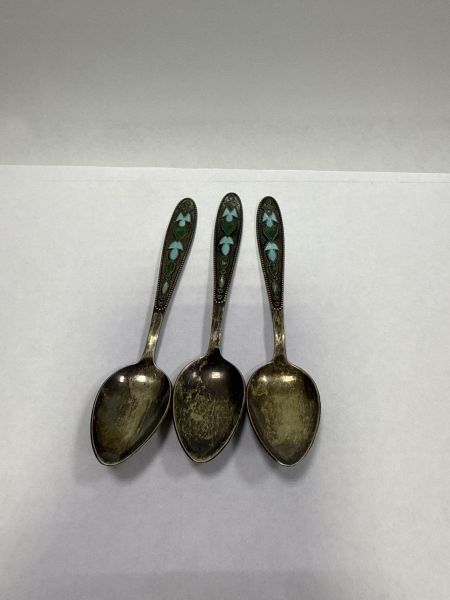 Купить Ложка серебро 925 45,54g, вес изделия 45.54g в Черемхово за 3400 руб.