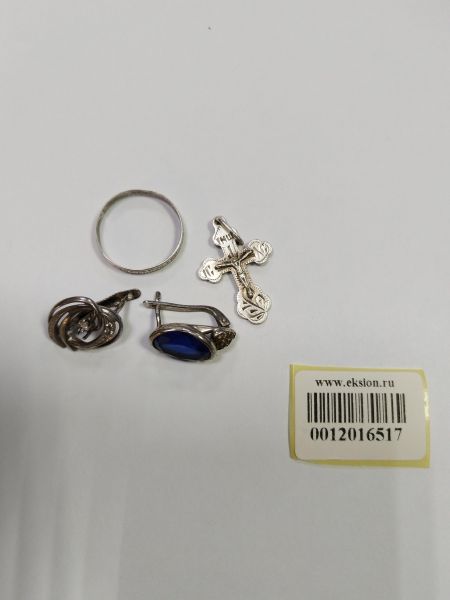 Купить Лом или горсть серебро 925 6,59g, вес изделия 8.06g в Черемхово за 650 руб.