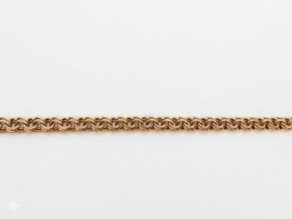 золотые браслеты Браслет золото 585 4,28g, вес изделия 4.48g, длина 20 см в Иркутск