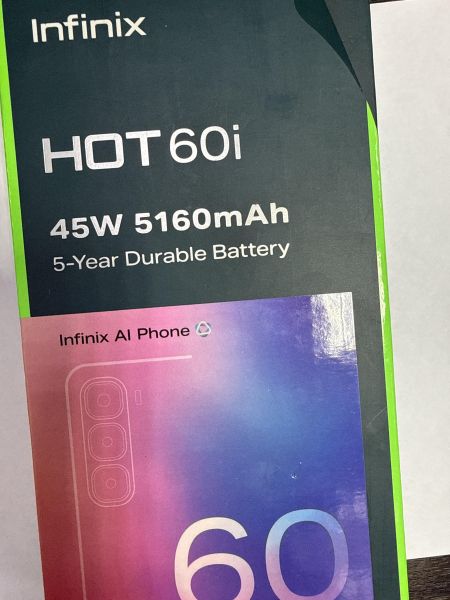 Купить Infinix Hot 60i 4/128GB (X6728) Duos в Черемхово за 6300 руб.