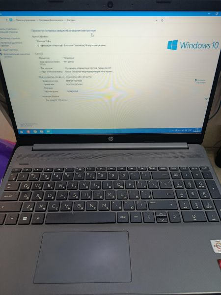 ноутбук HP Laptop 15s-eq1068ur 286V0EA Athlon Gold 3150U, RAM 8 GB) в Черемхово