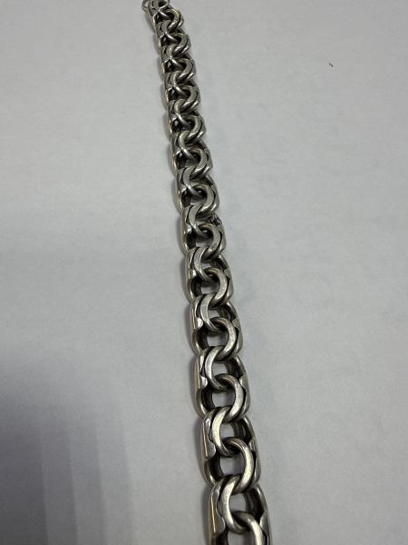 серебряный браслет Браслет серебро 925 35,70g, вес изделия 35.8g, длина 19 см в Иркутск