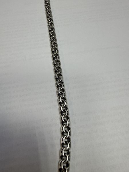 серебряный браслет Браслет серебро 925 11,08g, вес изделия 11.18g, длина 19 см в Иркутск