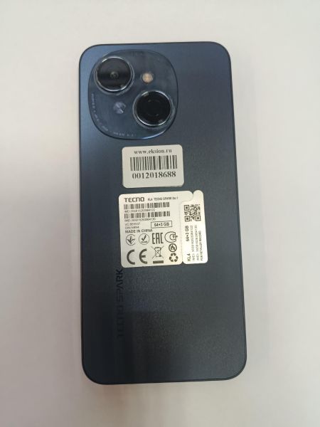 сотовый телефон TECNO Spark Go 1 3/64GB (KL4) Duos в Черемхово