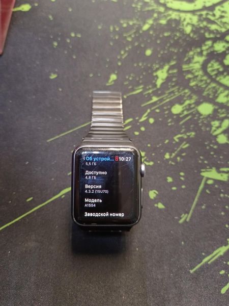Купить Apple Watch Sport 42mm (A1554 MJ3T2) c СЗУ в Черемхово за 3799 руб.