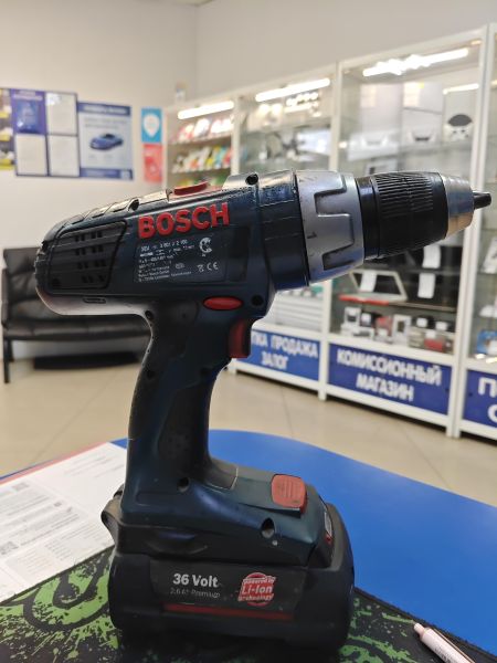 Купить Bosch GSR 36 V-LI с СЗУ в Черемхово за 8700 руб.