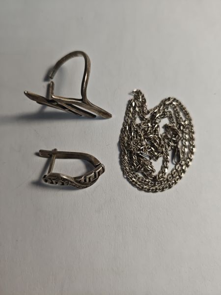 Купить Лом или горсть серебро 925 7,51g, вес изделия 7.63g в Черемхово за 650 руб.