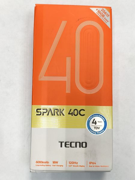 Купить TECNO Spark 40C 8/256GB (KM4k) Duos в Черемхово за 7700 руб.
