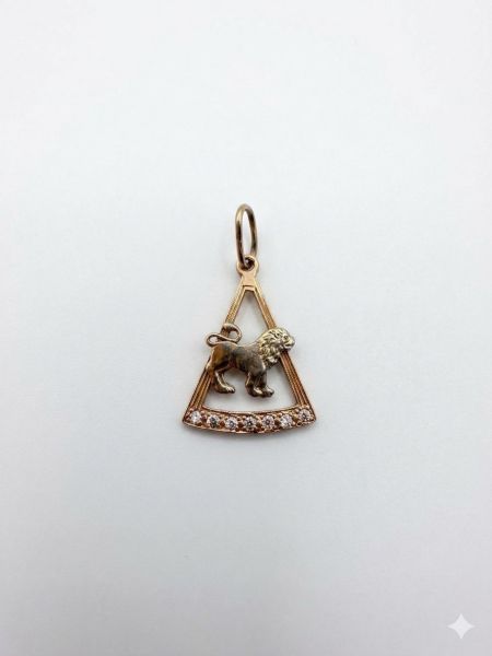 золотые подвески Подвеска золото 585 1,15g, вес изделия 1.22g в Иркутск