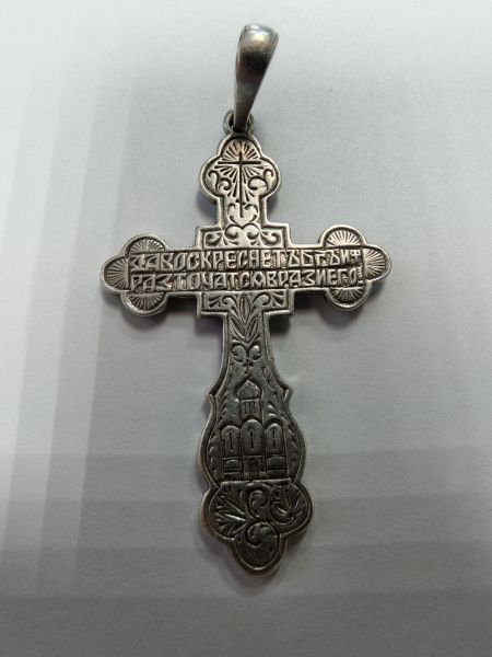 Купить Крест серебро 925 8,29g, вес изделия 8.29g в Черемхово за 1550 руб.