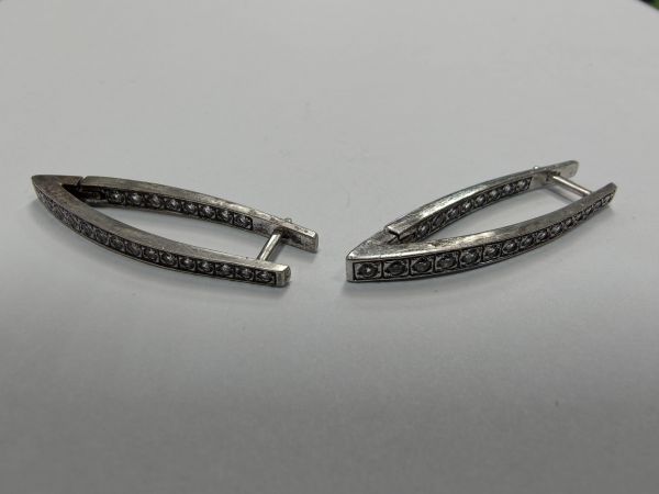 Купить Серьги серебро 925 5,87g, вес изделия 6.33g в Черемхово за 1250 руб.
